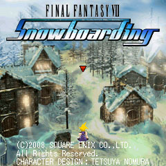 Illustration for article titled Square Enix Releases Final Fantasy VII... Snowboarding?!